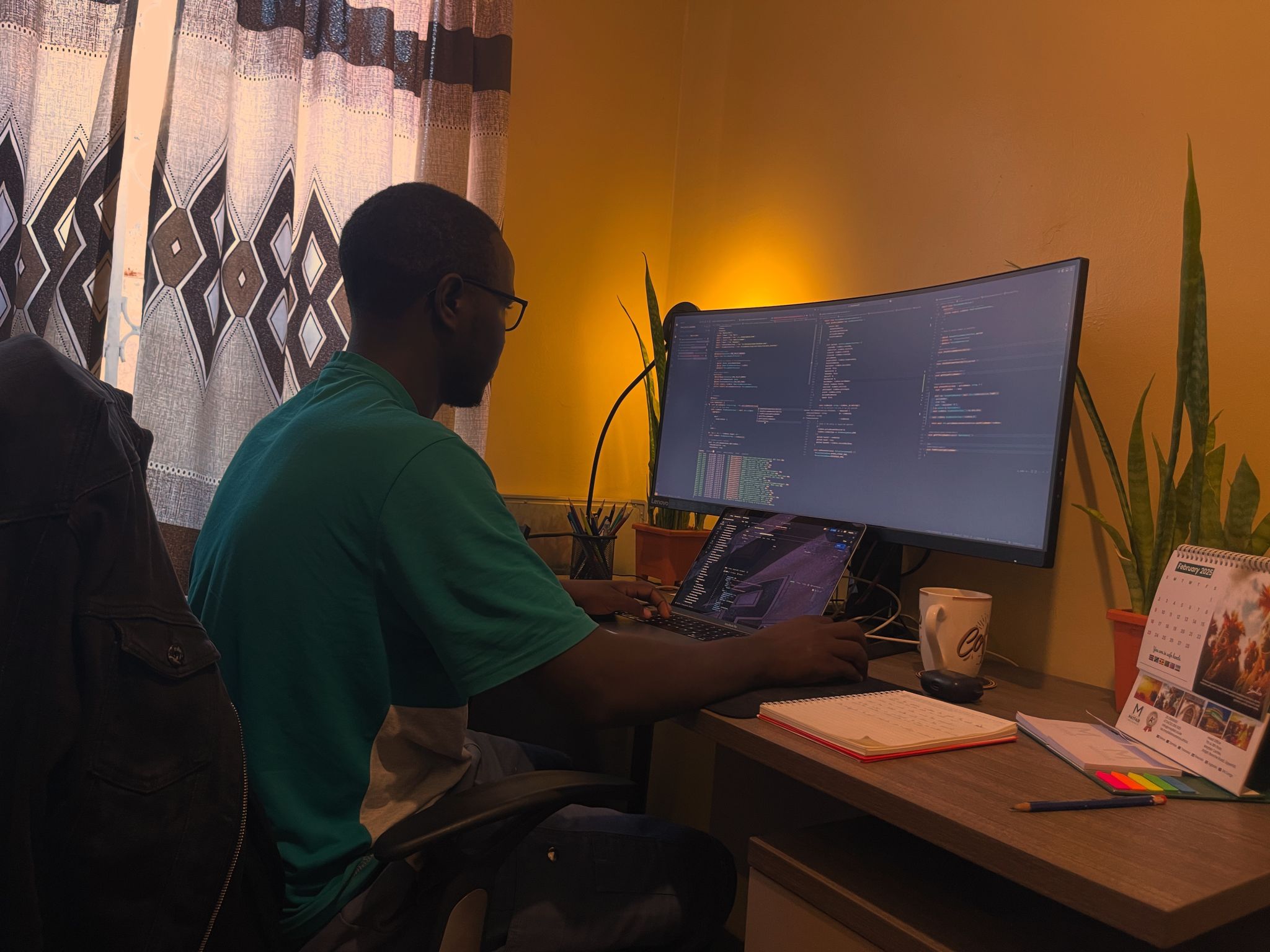 Developer Coding